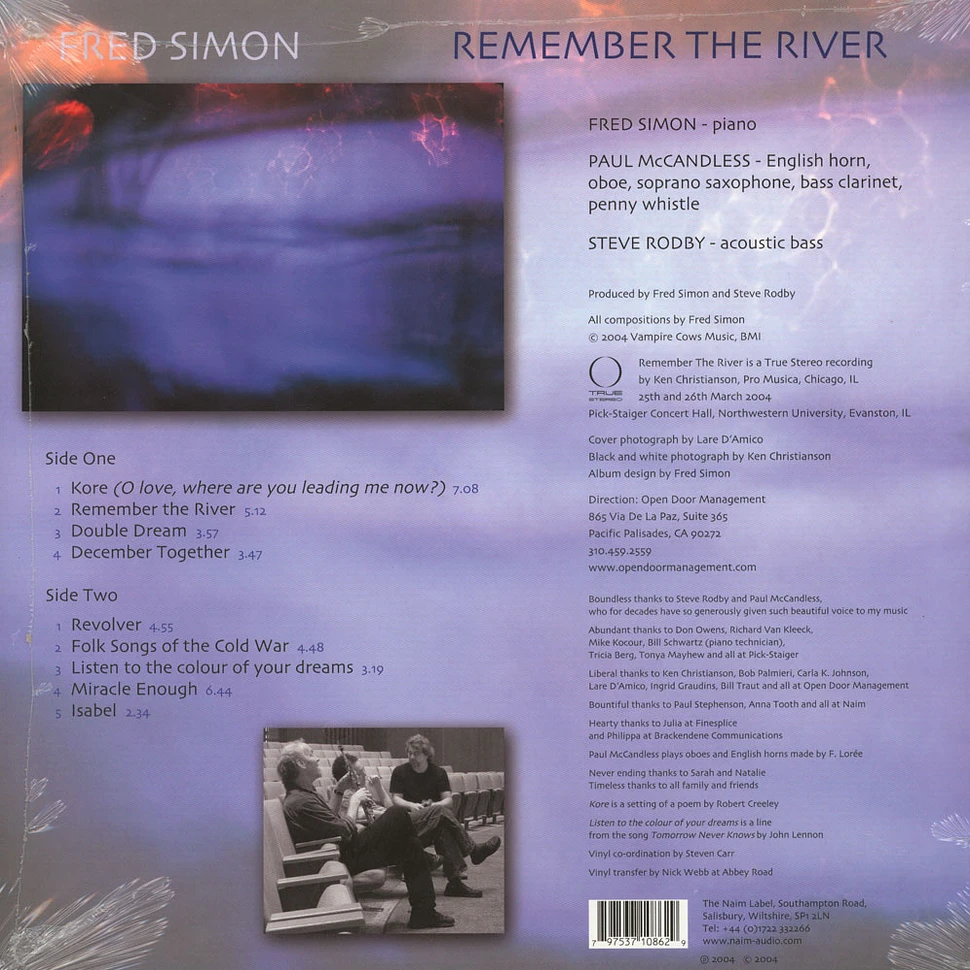 Fred Simon - Remember The River
