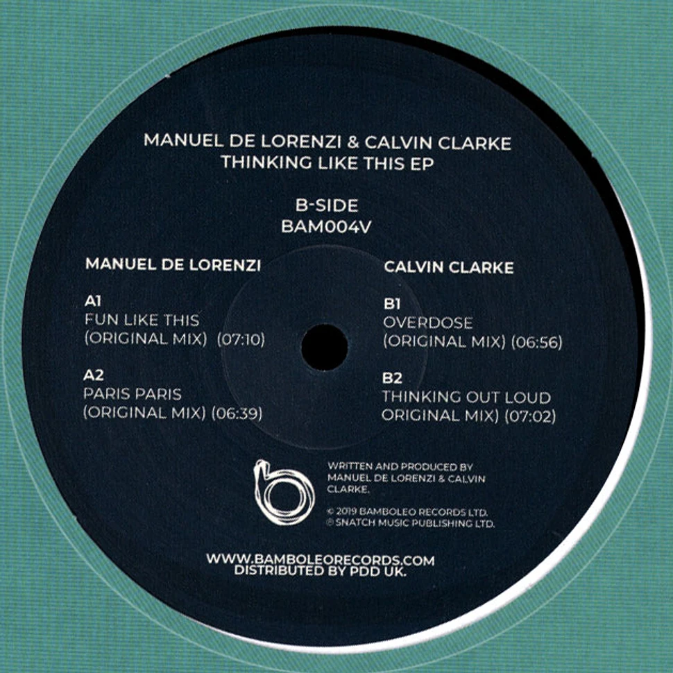 Manuel De Lorenzi / Calvin Clarke - Thinking Like This