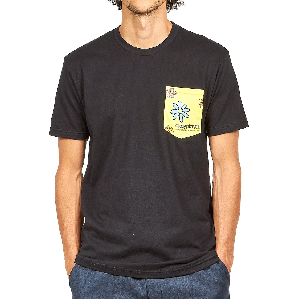 Okayplayer X De La Soul - Flowers Pocket T-Shirt