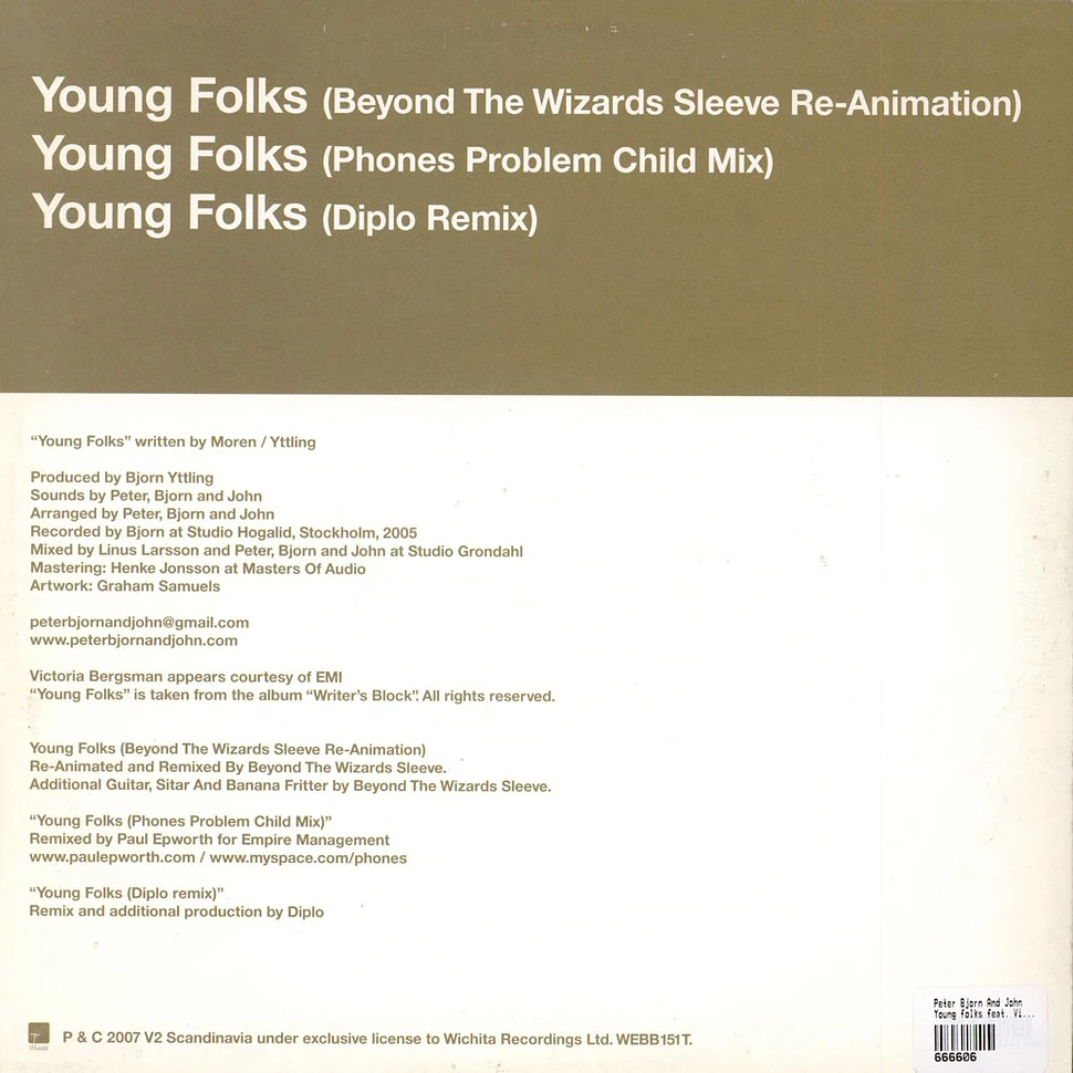 Peter Bjorn And John Featuring Victoria Bergsman - Young Folks