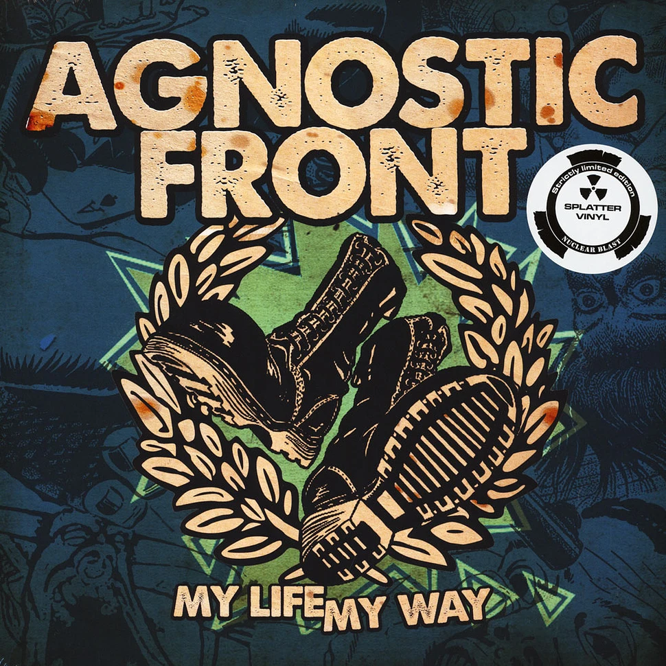 Agnostic Front - My Life My Way Splatter Vinyl Edition