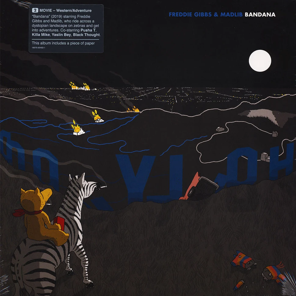 Freddie Gibbs & Madlib - Bandana Black Vinyl Edition