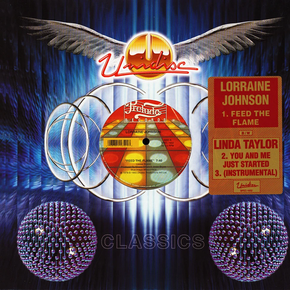 Lorraine Johnson & Linda Taylor - Feed The Flame / You And Me Just Started
