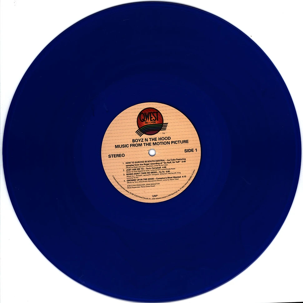 V.A. - OST Boyz N The Hood HHV Exclusive Blue Vinyl Edition