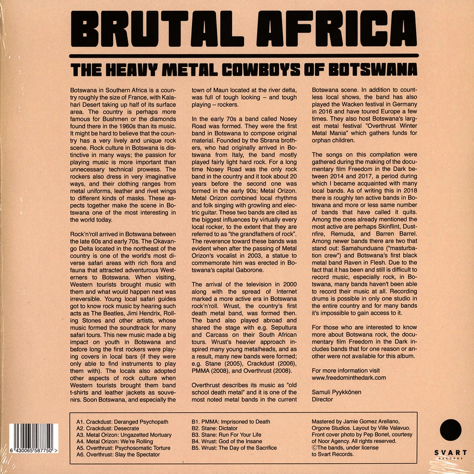 V.A. - Brutal Africa - The Heavy Metal Cowboys Of Botswana
