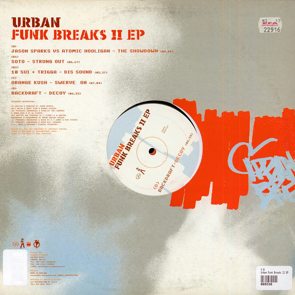 V.A. - Urban Funk Breaks II EP