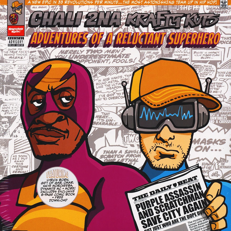 Chali 2na & Krafty Kuts - Adventures Of A Reluctant Superhero