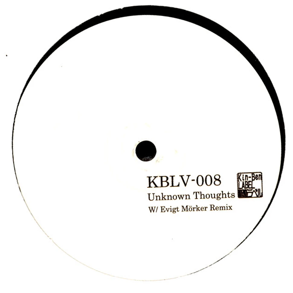 Unknown Thoughts - Kblv-008 Evigt Mörker Remix