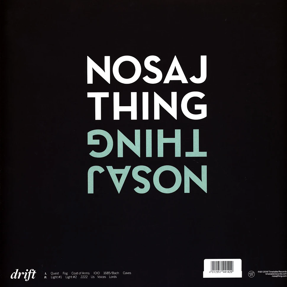 Nosaj Thing - Drift Transparent Blue Vinyl Edition