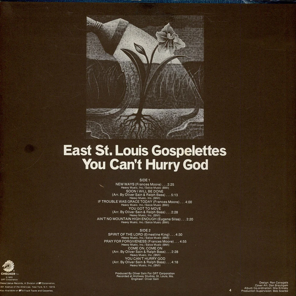 The East St. Louis Gospelettes - You Can't Hurry God