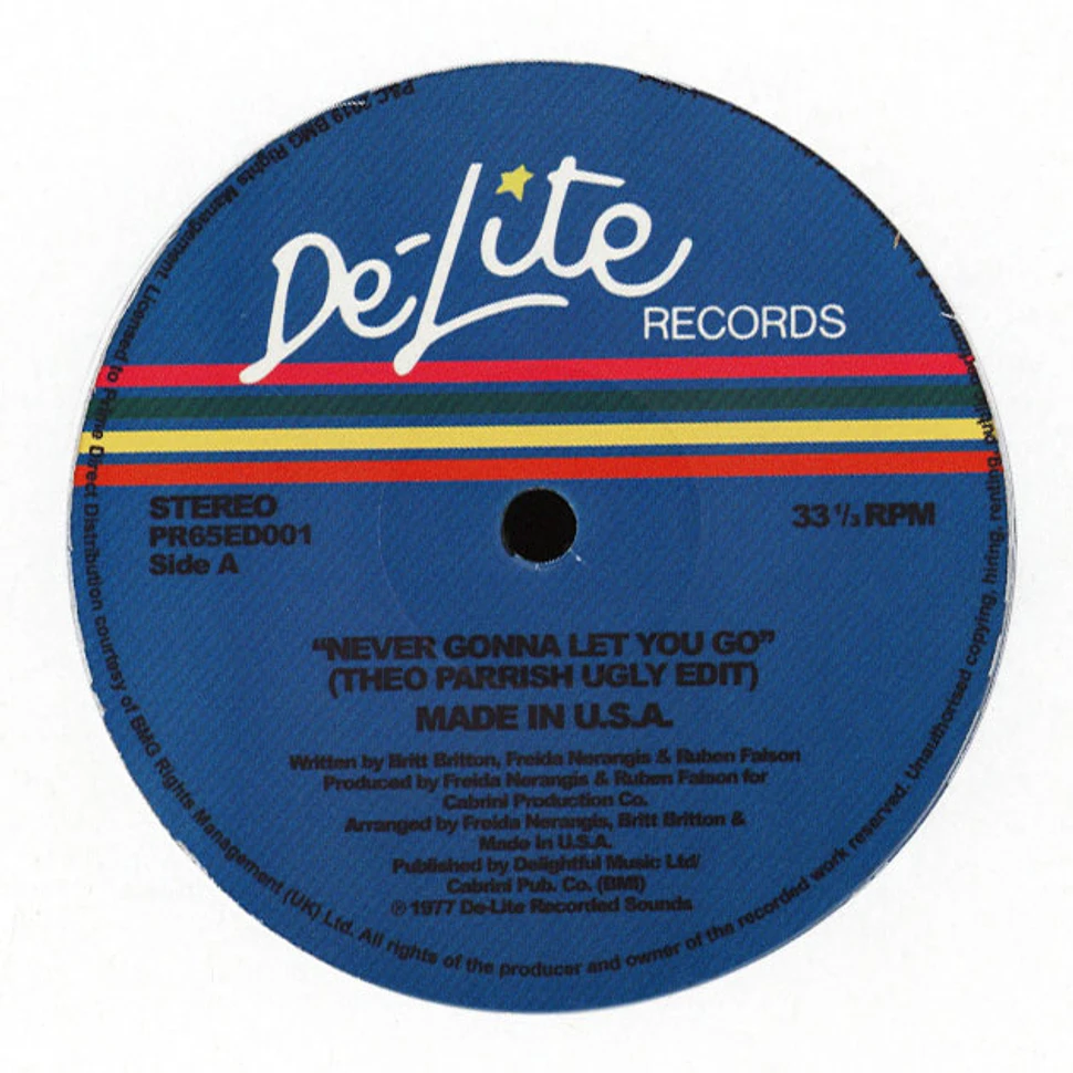 Made In USA - Never Gonna To Let You Go Theo Parrish Ugly Edit