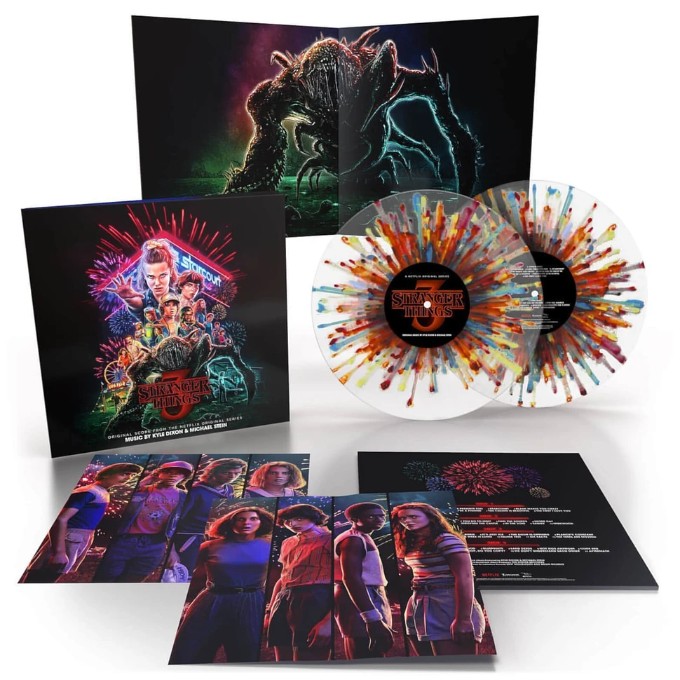 Kyle Dixon & Michael Stein - OST Stranger Things 3 Score From The Netflix Series Colored Vinyl Edition