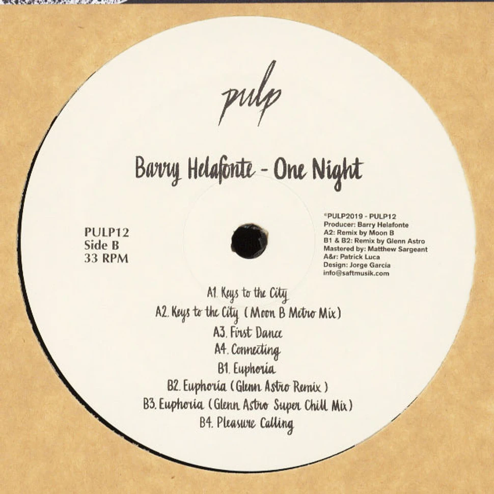 Barry Helafonte - One Night