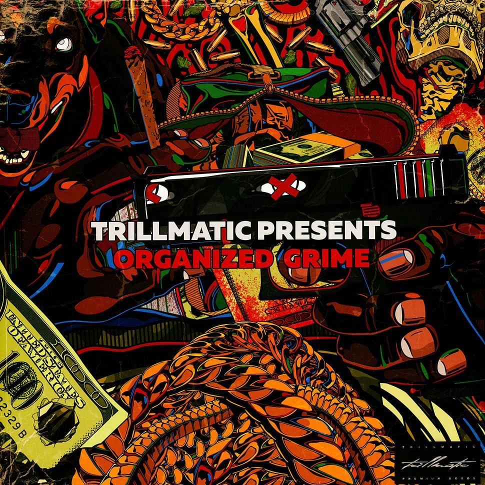 Trillmatic Presents Conway The Machine - Organized Grime Cream Splatter Vinyl Edition