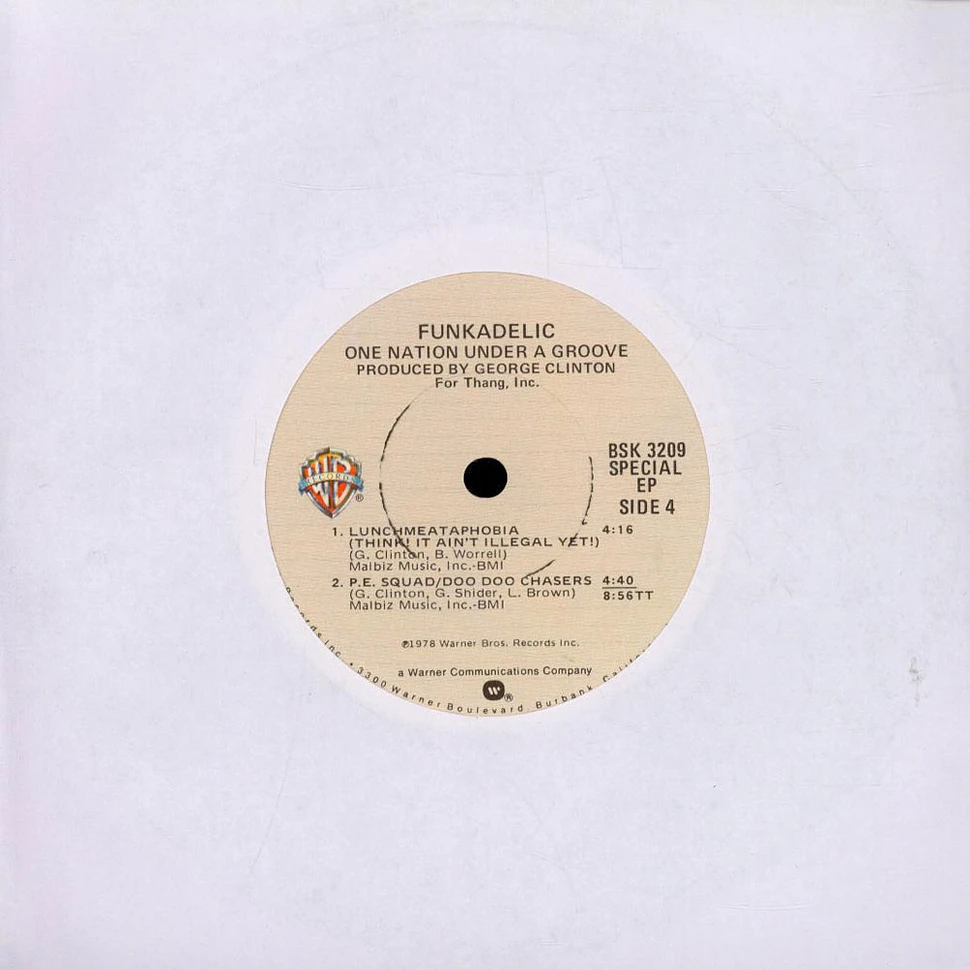Funkadelic - One Nation Under A Groove Bonus 7''