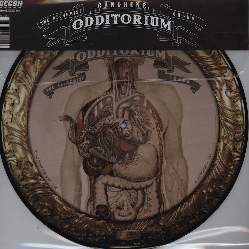 Gangrene (The Alchemist & Oh No) - The Odditorium Picture Disc Edition