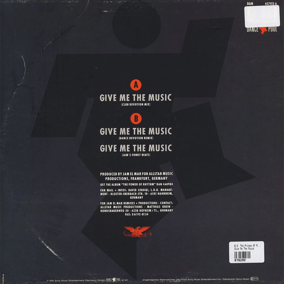B.G. The Prince Of Rap - Give Me The Music
