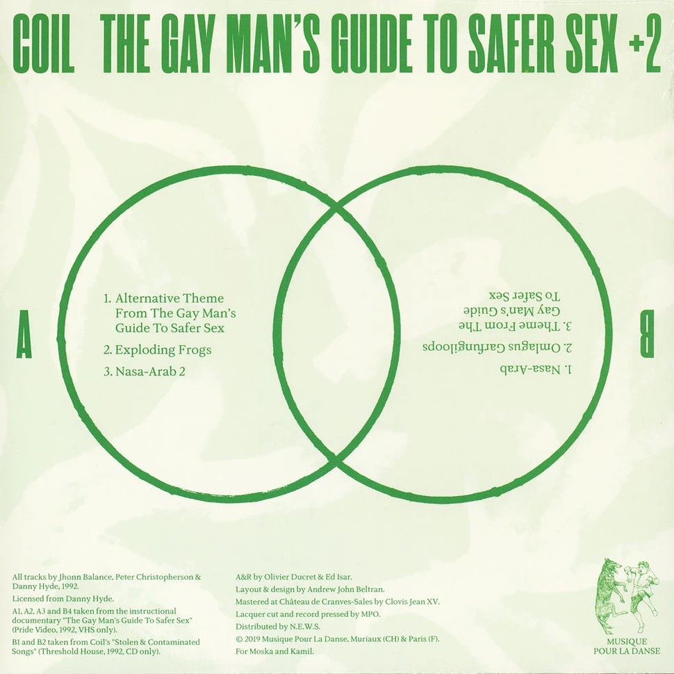 Coil - Theme From The Gay Man's Guide To Safer Sex Green Vinyl Edition