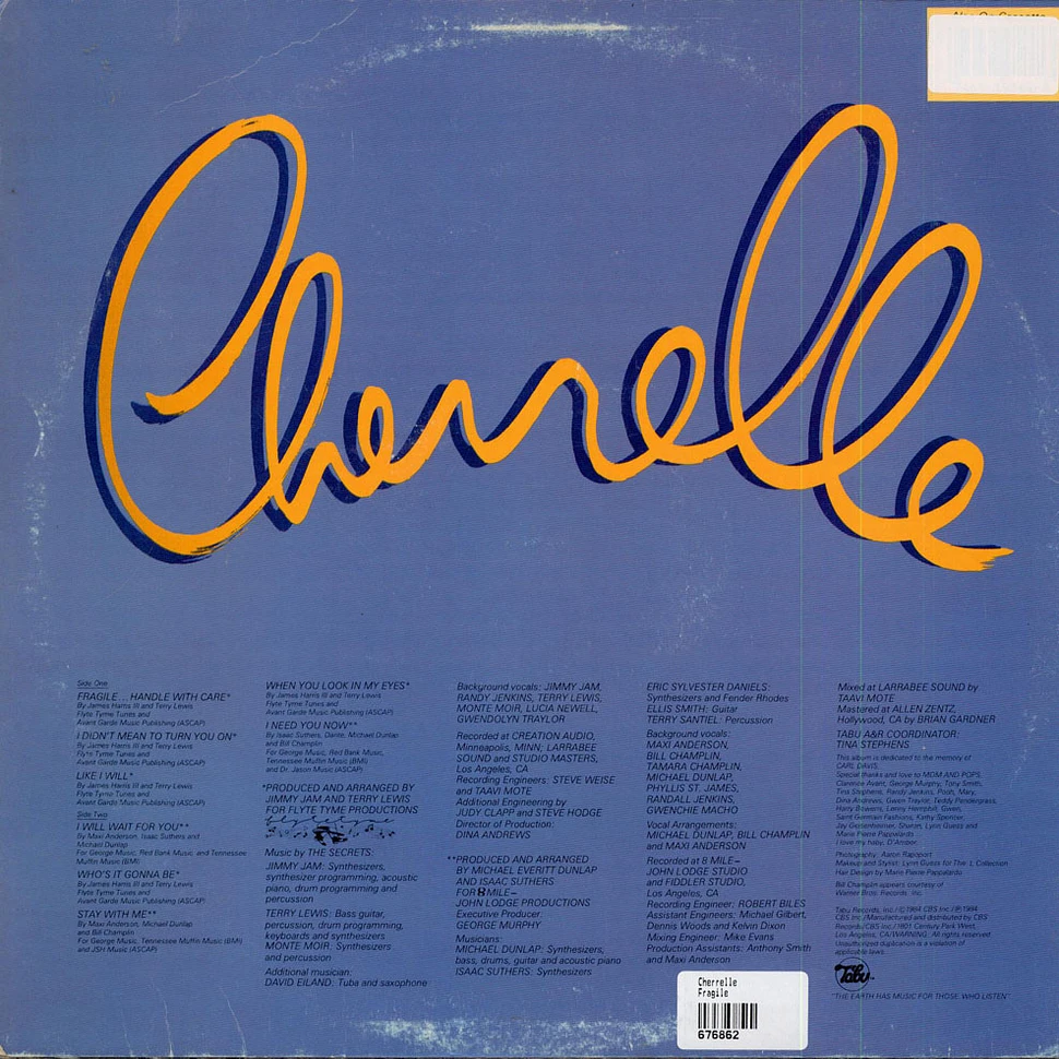 Cherrelle - Fragile