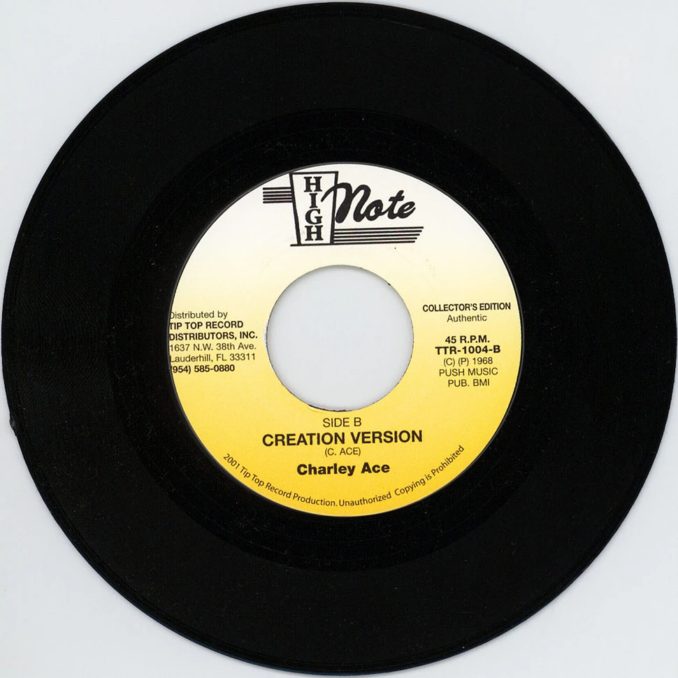 Melodians / Charley Ace - Little Nut Tree / Creation Version