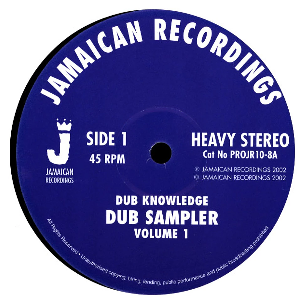 Dub Sampler - Dub Knowledge (Leroy Smart) / Dub Direction