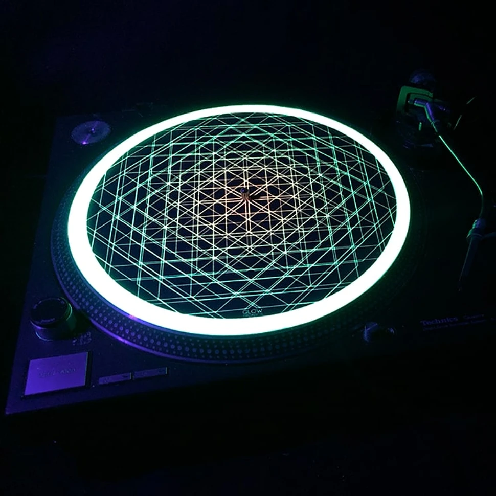 Glowtronics - Sacred Depth UV Blacklight Slipmat