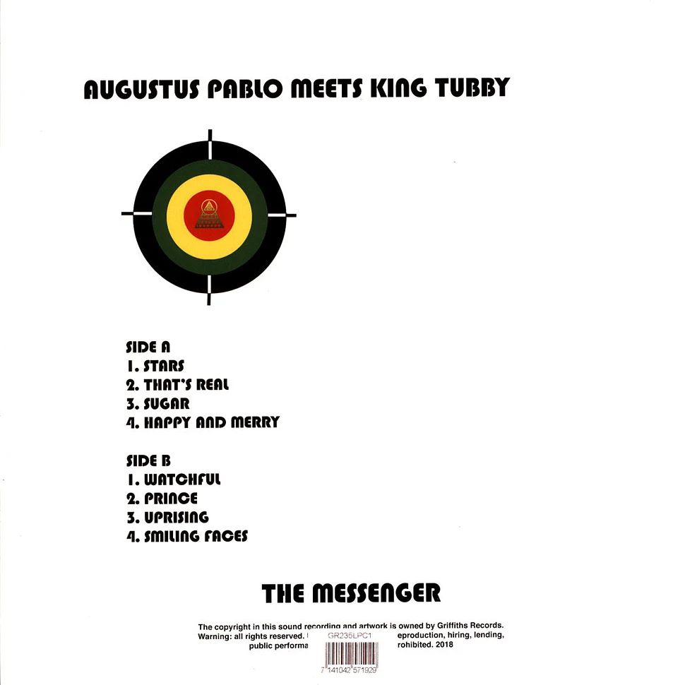 Agustus Pablo Meets King Tubby - The Messenger Colored Vinyl Edition