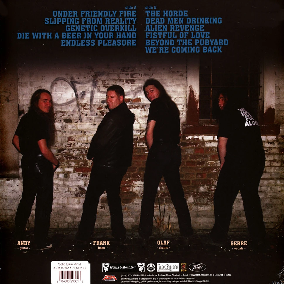 Tankard - Beast Of Bourbon Blue Vinyl Edition