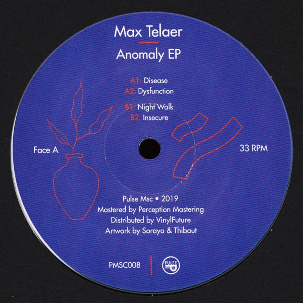 Max Telaer - Anomaly EP