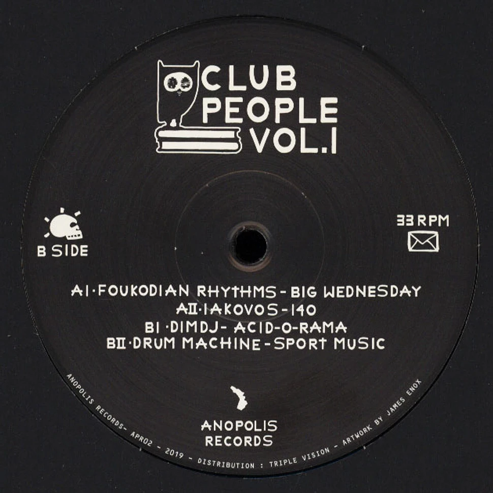 Foukodian Rhythms, Iakovos, Dimdj & Drum Machine - Club People Volume 1