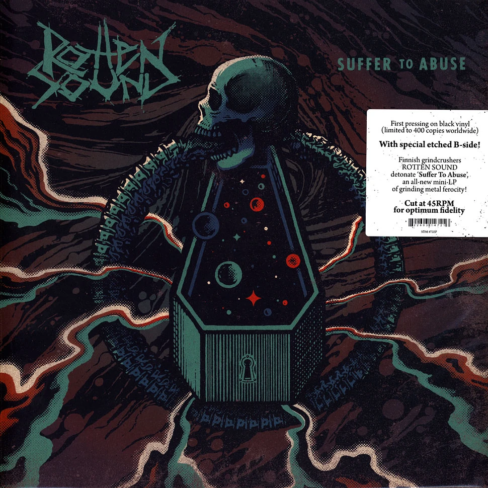 Rotten Sound - Suffer To Abuse Black Vinyl Edition