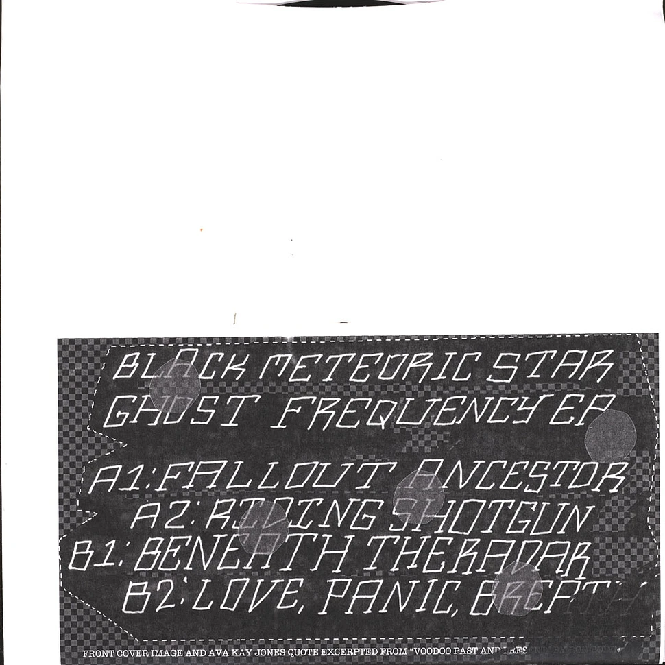 Black Meteoric Star - Ghost Frequency Black Vinyl Edition