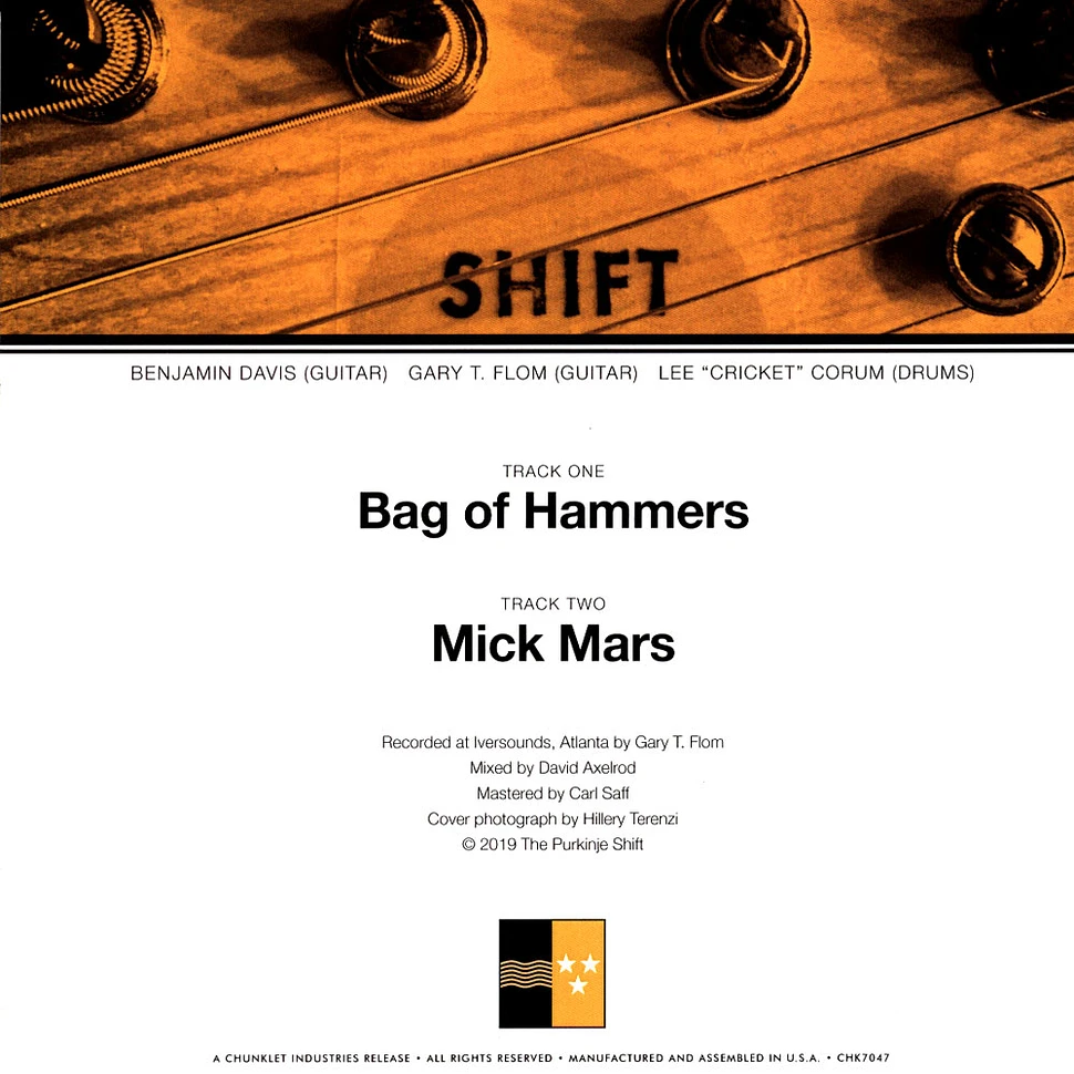 Purkinje Shift , The - Bag Of Hammers / Mick Mars