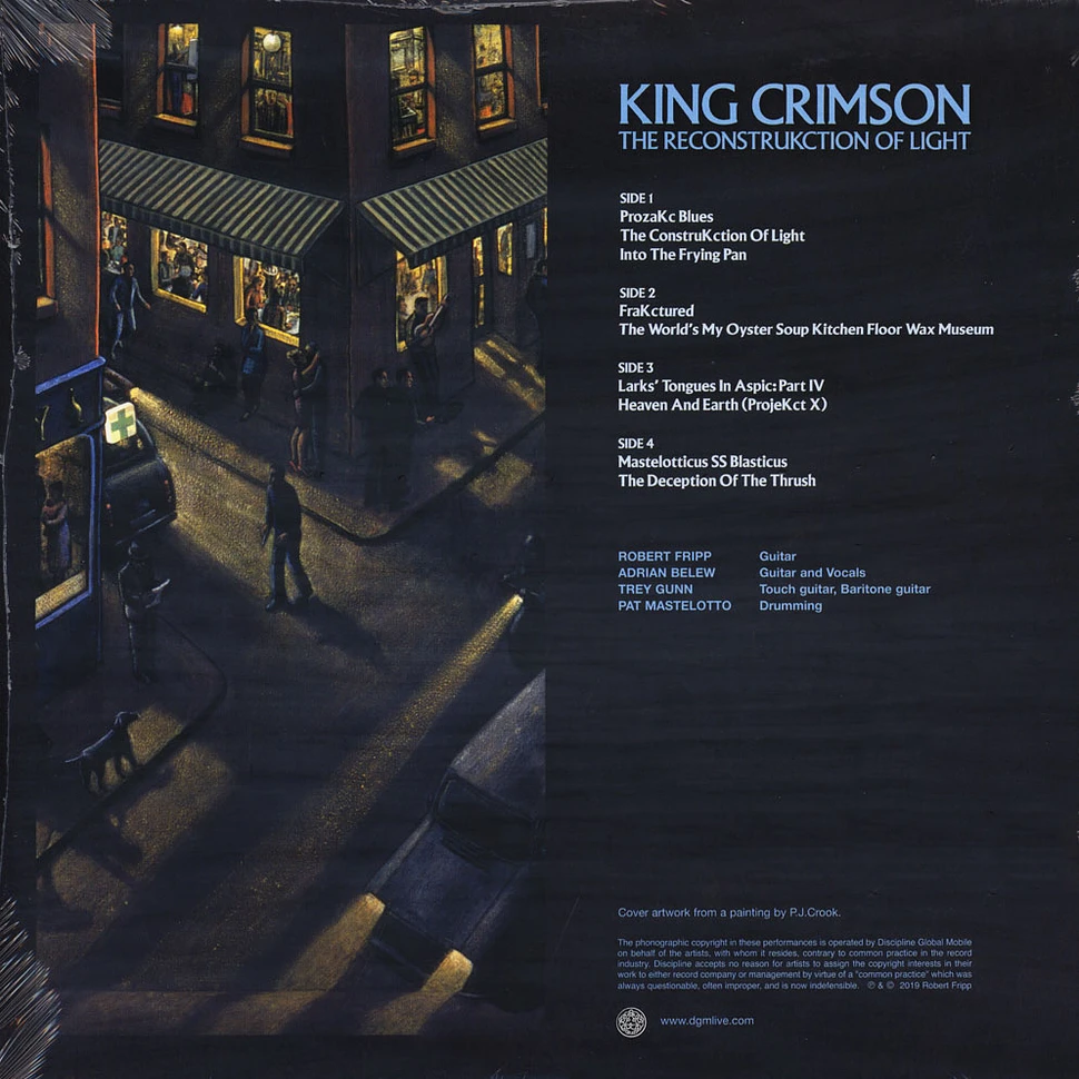 King Crimson - The Reconstrukction Of Light