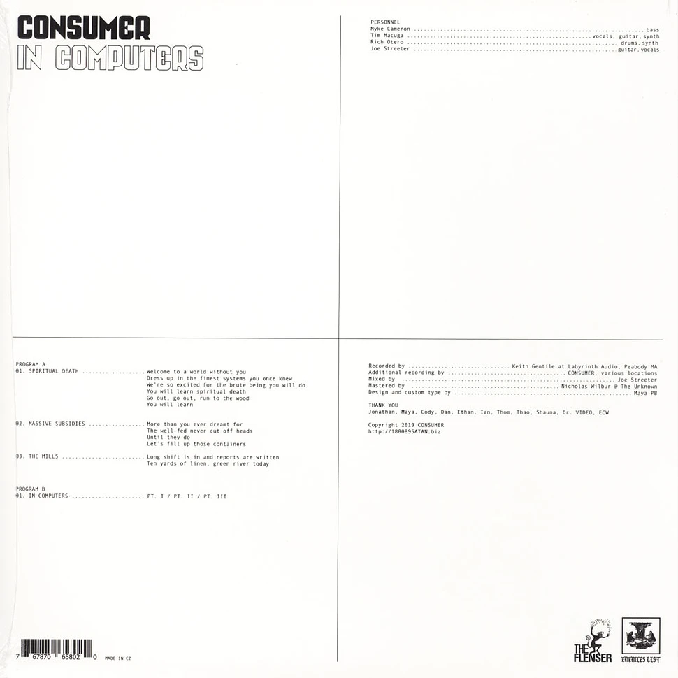 Consumer - In Computers