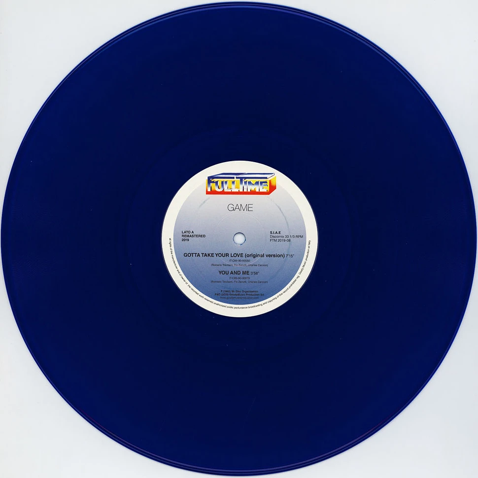 Game - Gotta Take Your Love 2019 Remastered Transparent Blue Vinyl Edition