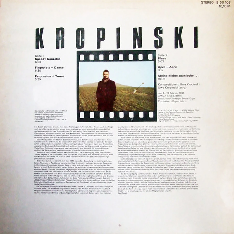 Uwe Kropinski - Solo