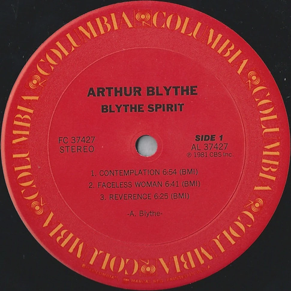 Arthur Blythe - Blythe Spirit