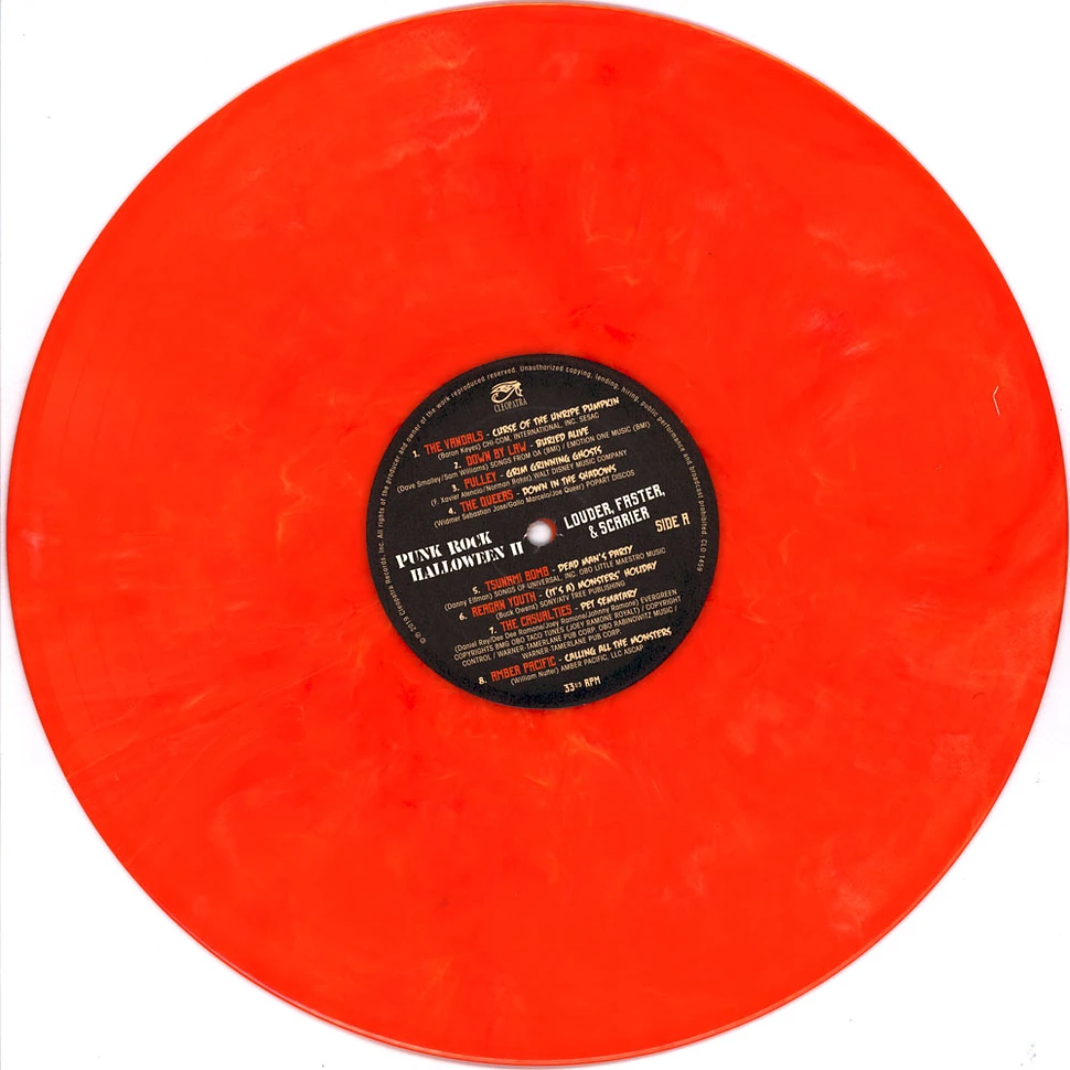 V.A. - Punk Rock Halloween II - Louder, Faster & Scarier Orange Vinyl Edition