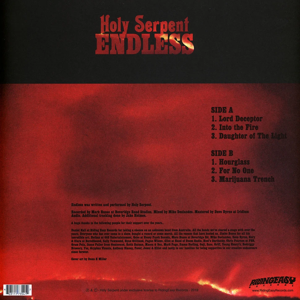Holy Serpent - Endless