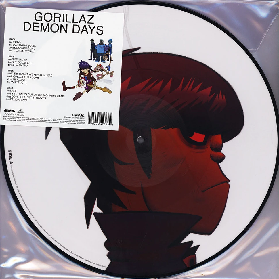 Gorillaz - Demon Days Picture Disc Edition