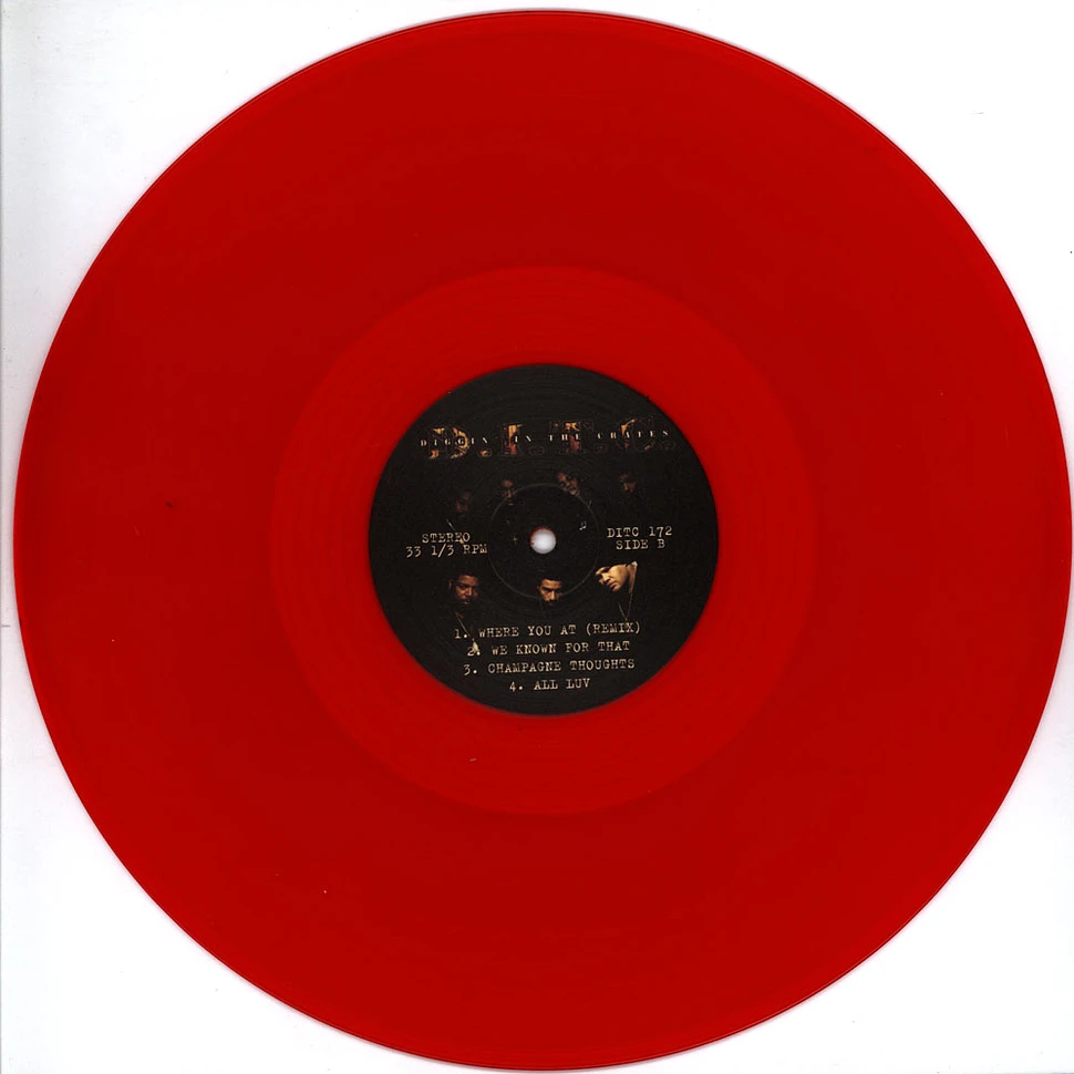 D.I.T.C. - The Official Version 20th Anniversary HHV Exclusive Red Vinyl Edition