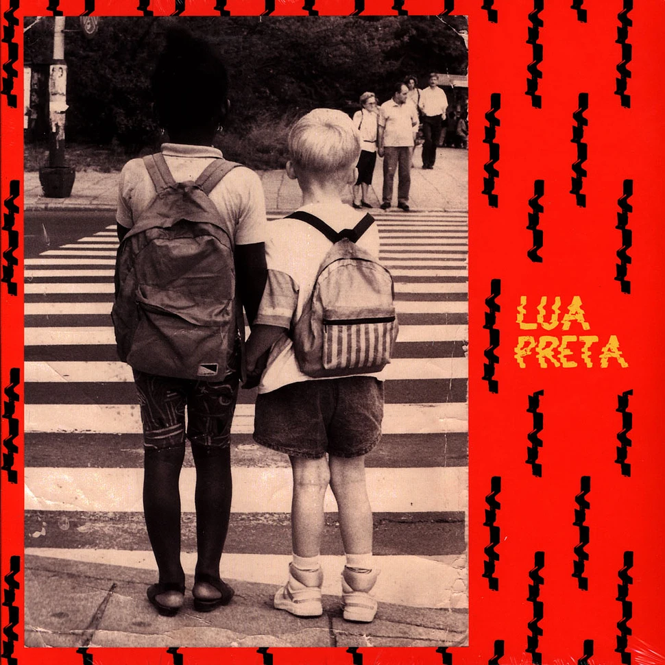 Lua Preta - Polaquinha Preta Transparent Orange Vinyl Edition