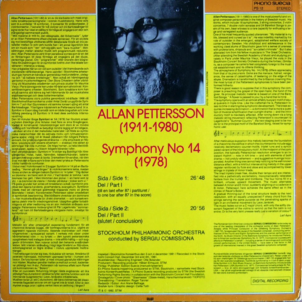Allan Pettersson, Stockholms Filharmoniska Orkester, Sergiu Comissiona - Symphony No 14