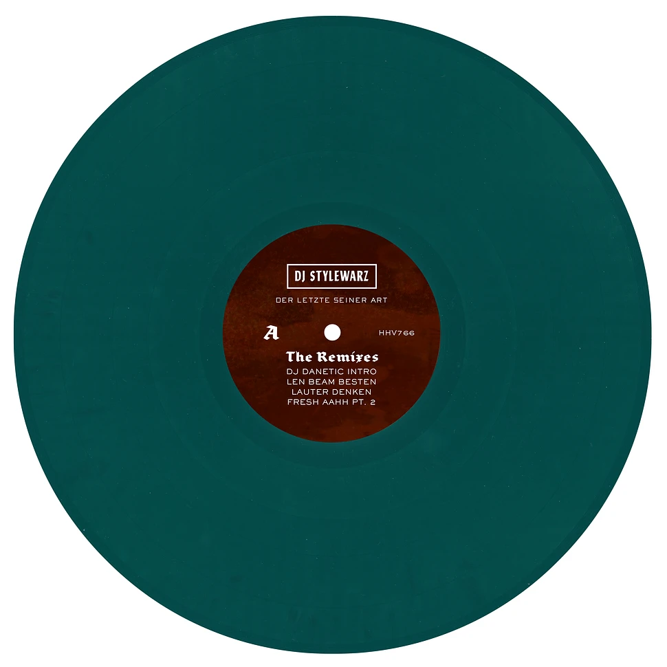 DJ Stylewarz - Der Letzte Seiner Art - The Remixes Colored Vinyl Edition