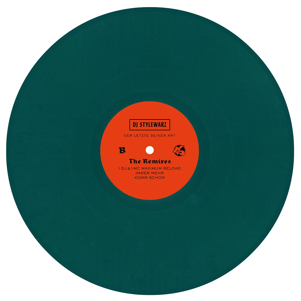 DJ Stylewarz - Der Letzte Seiner Art - The Remixes Colored Vinyl Edition