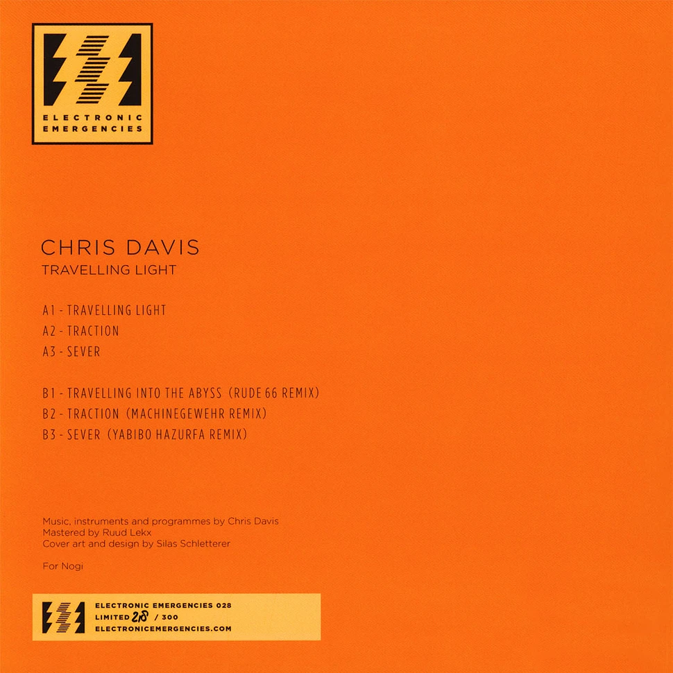 Chris Davis - Travelling Light