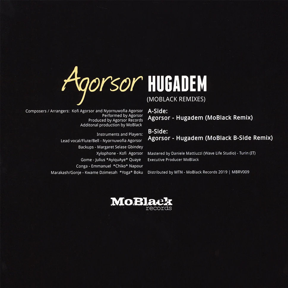 Agorsor - Hugadem Moblack Remixes