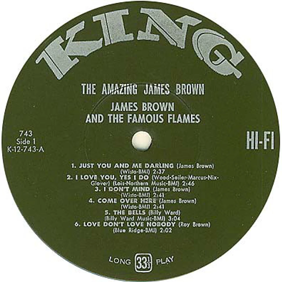 James Brown & The Famous Flames - The Always Amazing James Brown
