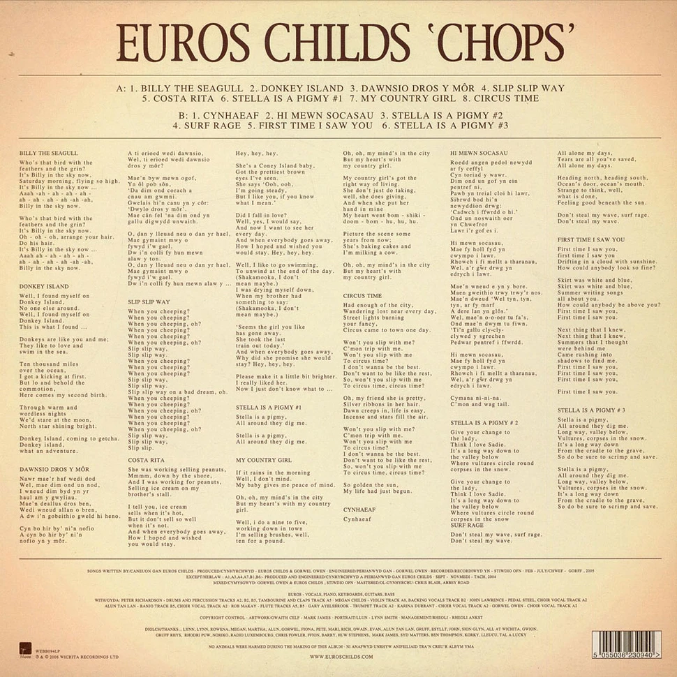 Euros Childs - Chops
